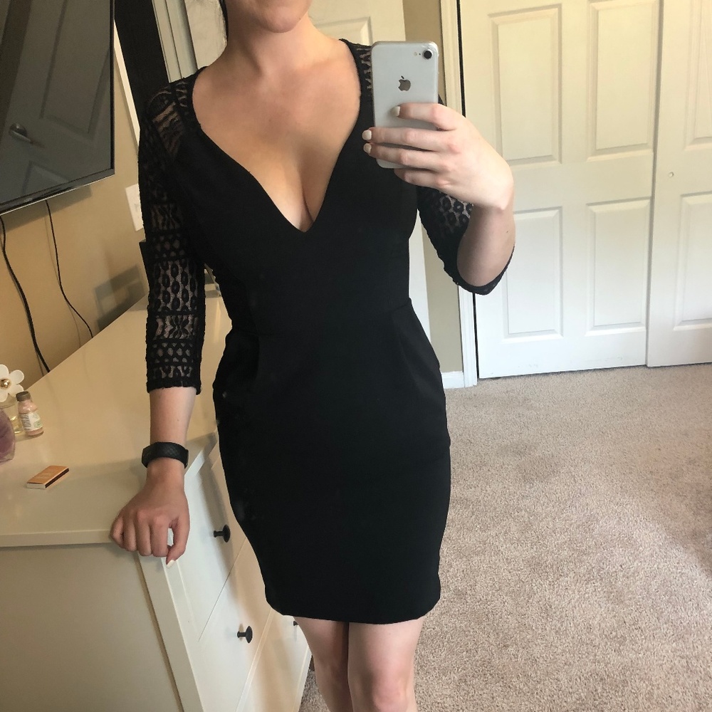 Flirty little black dress